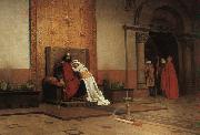 Jean-Paul Laurens The Excommunication of Robert the Pious china oil painting reproduction